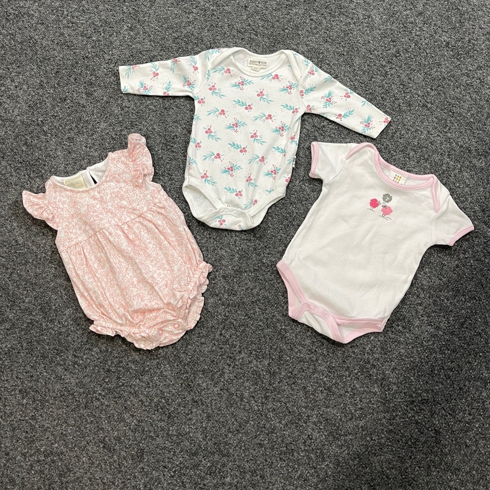 *BABY Girl’s 3 Pcs. Bundle Sz 3-6 Months
